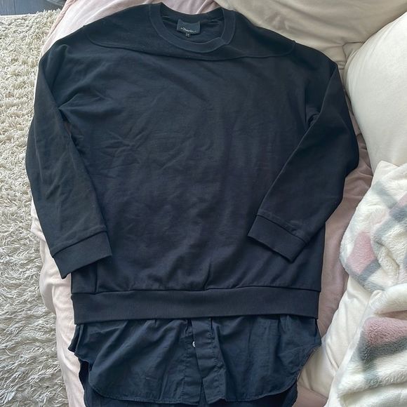 3.1 Phillip Lim Sweaters - 3.1 PHILLIP LIM | Black Moc Button up Sweater